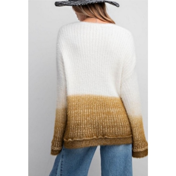 🍂Deep Dye Mohair Sweater☀️ - Picture 6 of 6